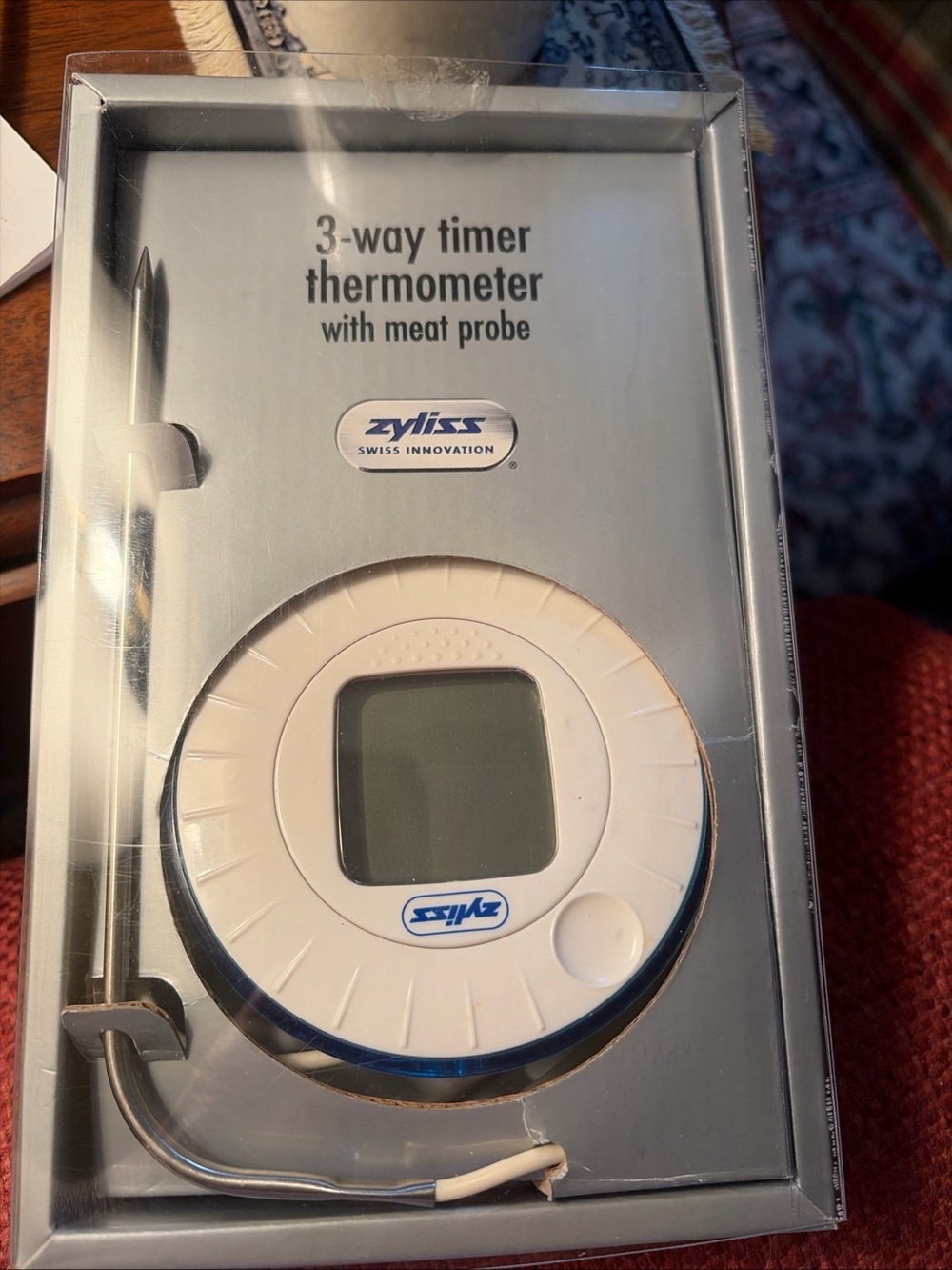 3-Way Timer Thermometer in White by XYLISS